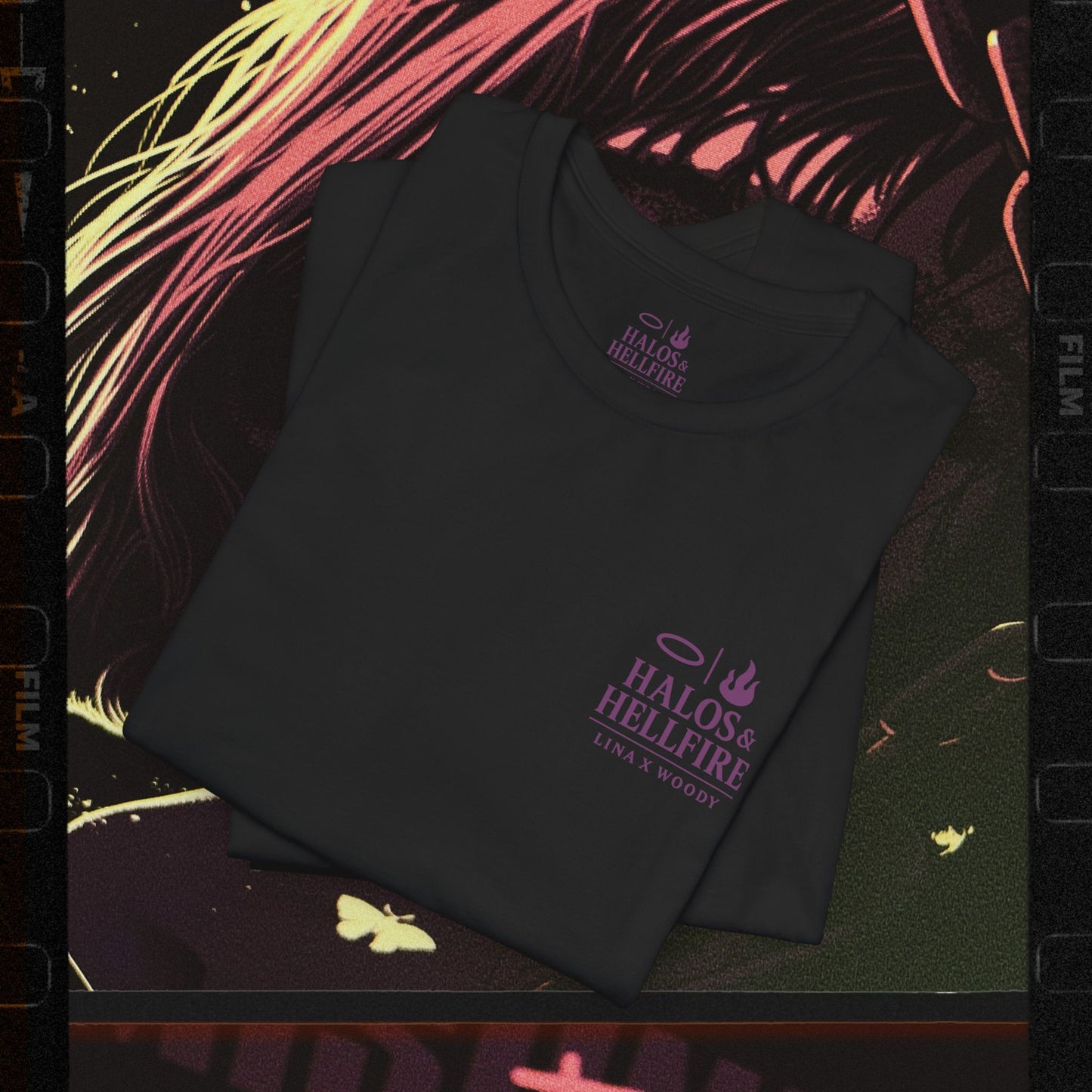 Fallen and Misunderstood - Black - T-Shirt | Halos and Hellfire