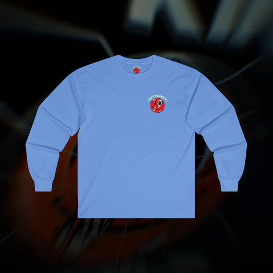 F**KING SMILE - Carolina Blue - Long Sleeve