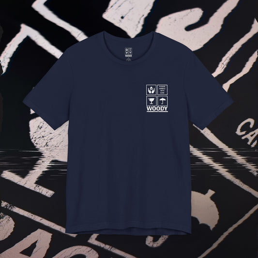 Fragile - Navy - T-Shirt