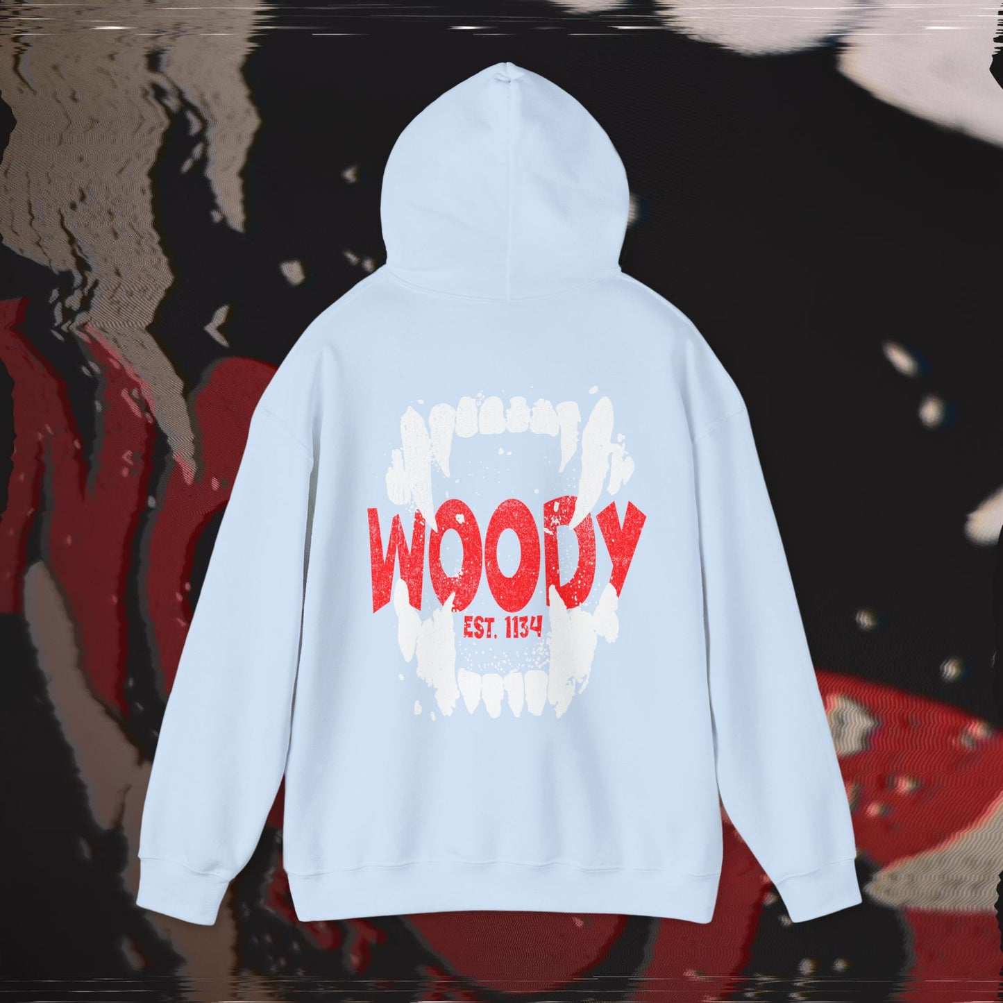 Bite Back - Light Blue - Hoodie