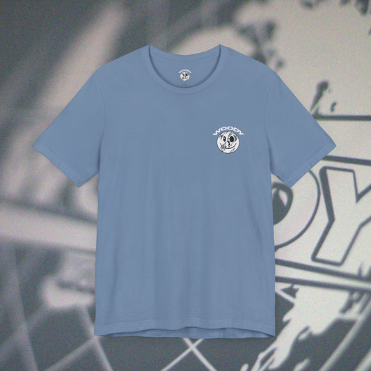 Woody Worldwide - Steel Blue - T-Shirt