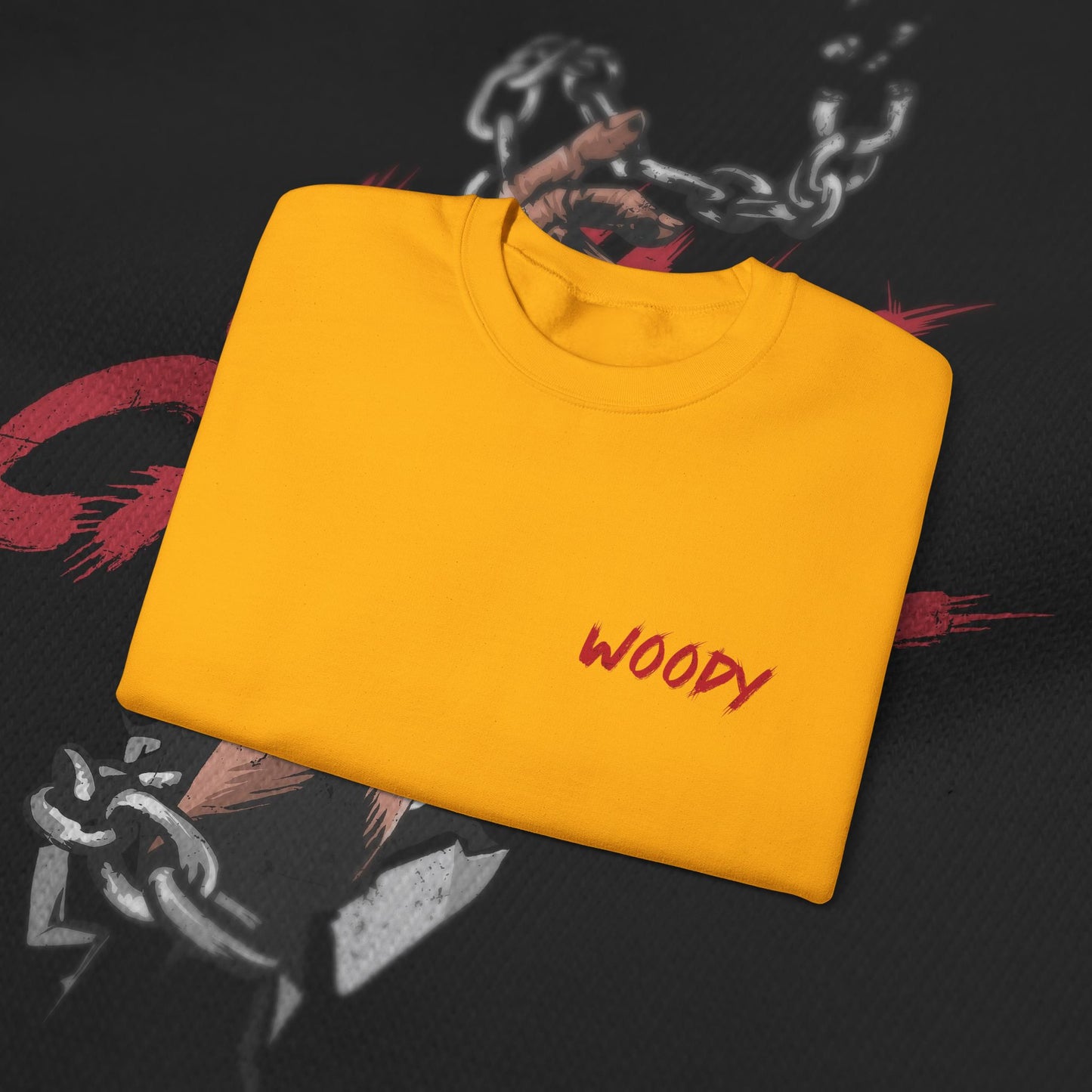Who Cares - Gold - Crewneck