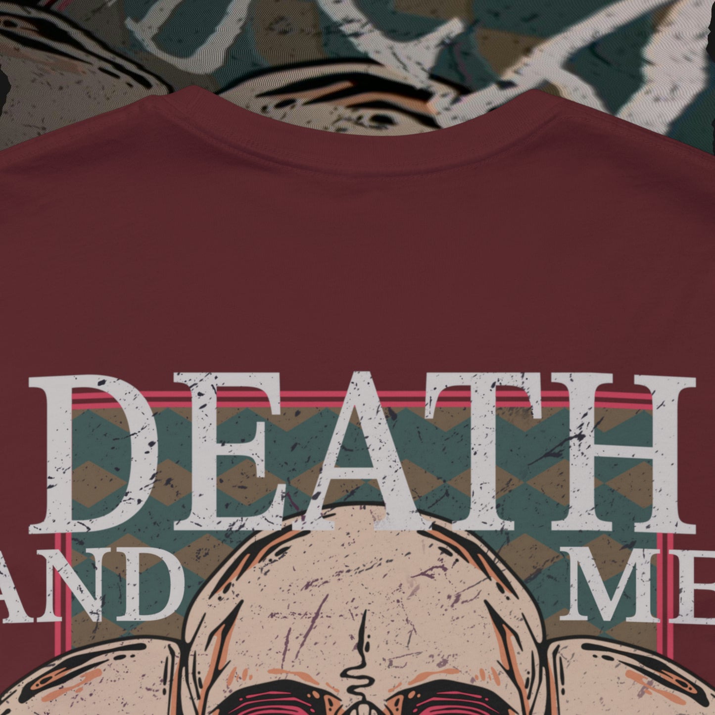 Embrace of Eternity - Maroon - T-Shirt