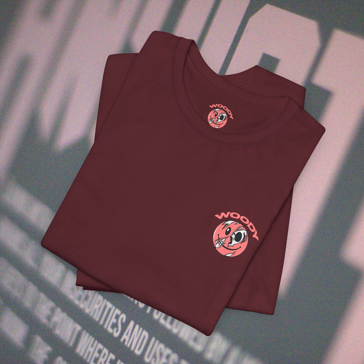 Anxiety - Maroon - T-Shirt