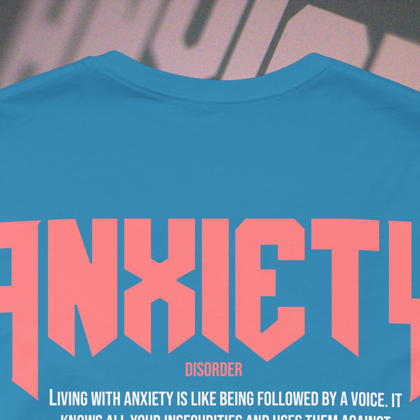 Anxiety - Aqua - T-Shirt