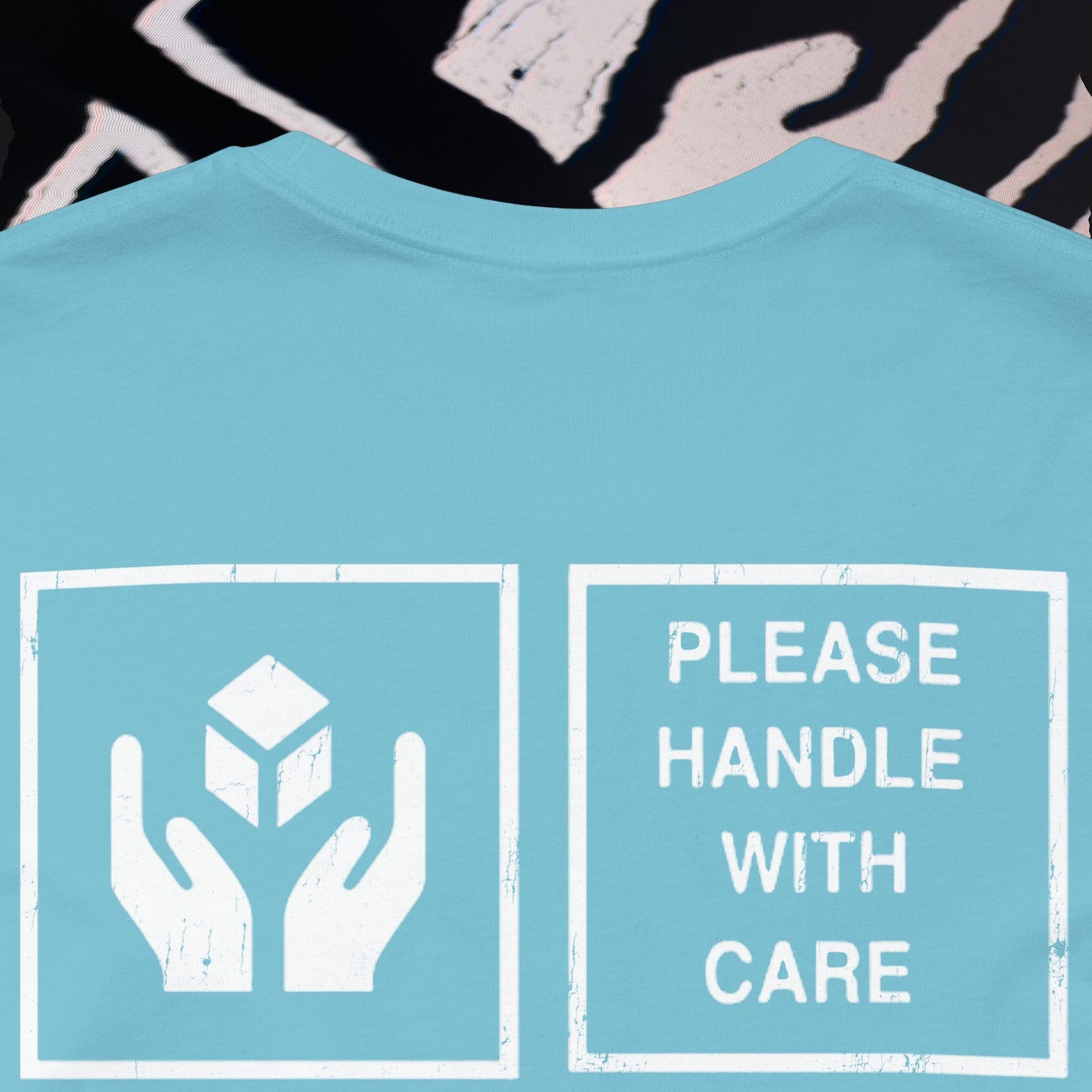 Fragile - Turquoise - T-Shirt