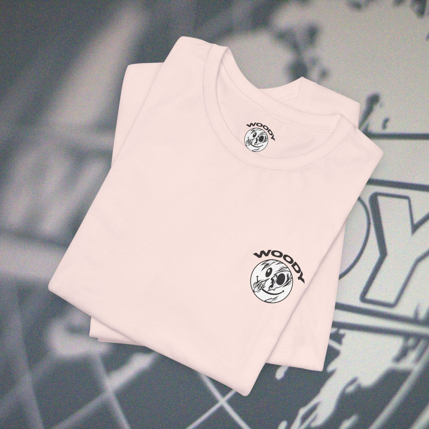 Woody Worldwide - Soft Pink - T-Shirt
