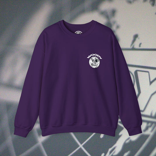 Woody Worldwide - Purple - Crewneck