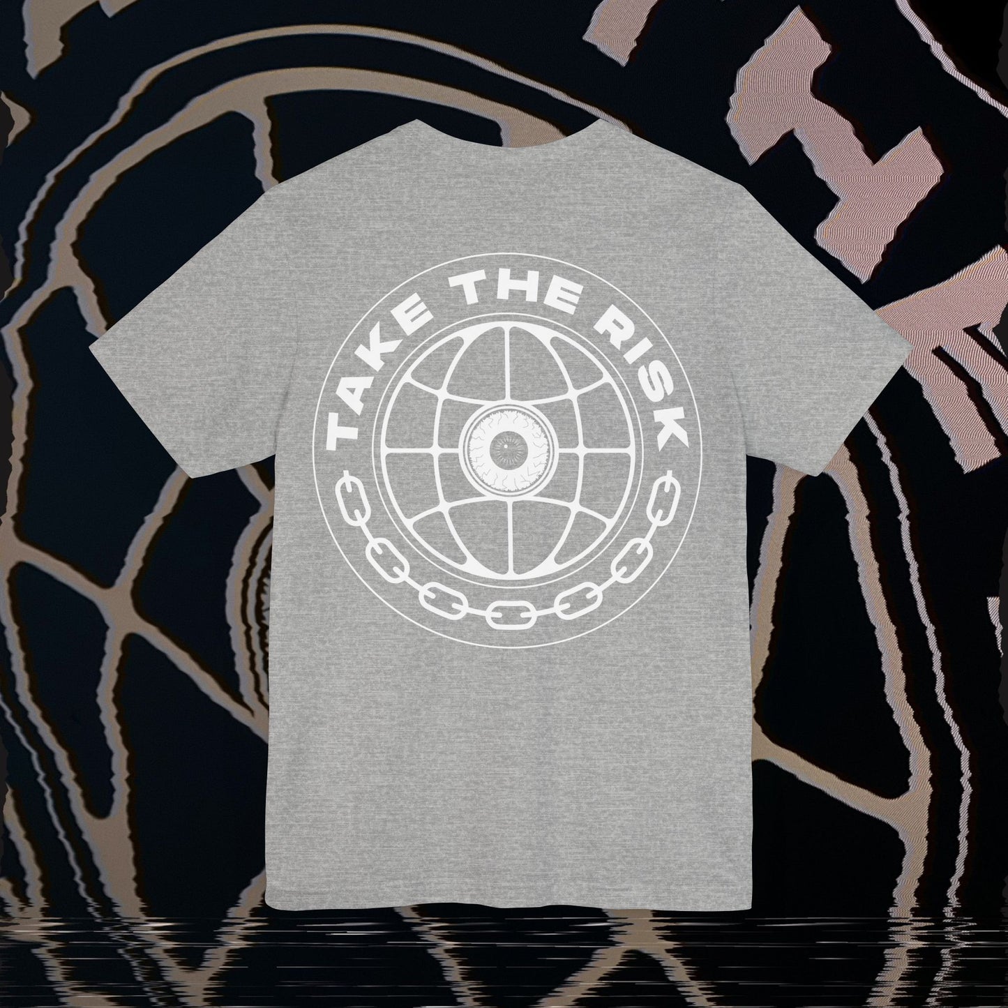 Take The Risk - Athletic Heather - T-Shirt