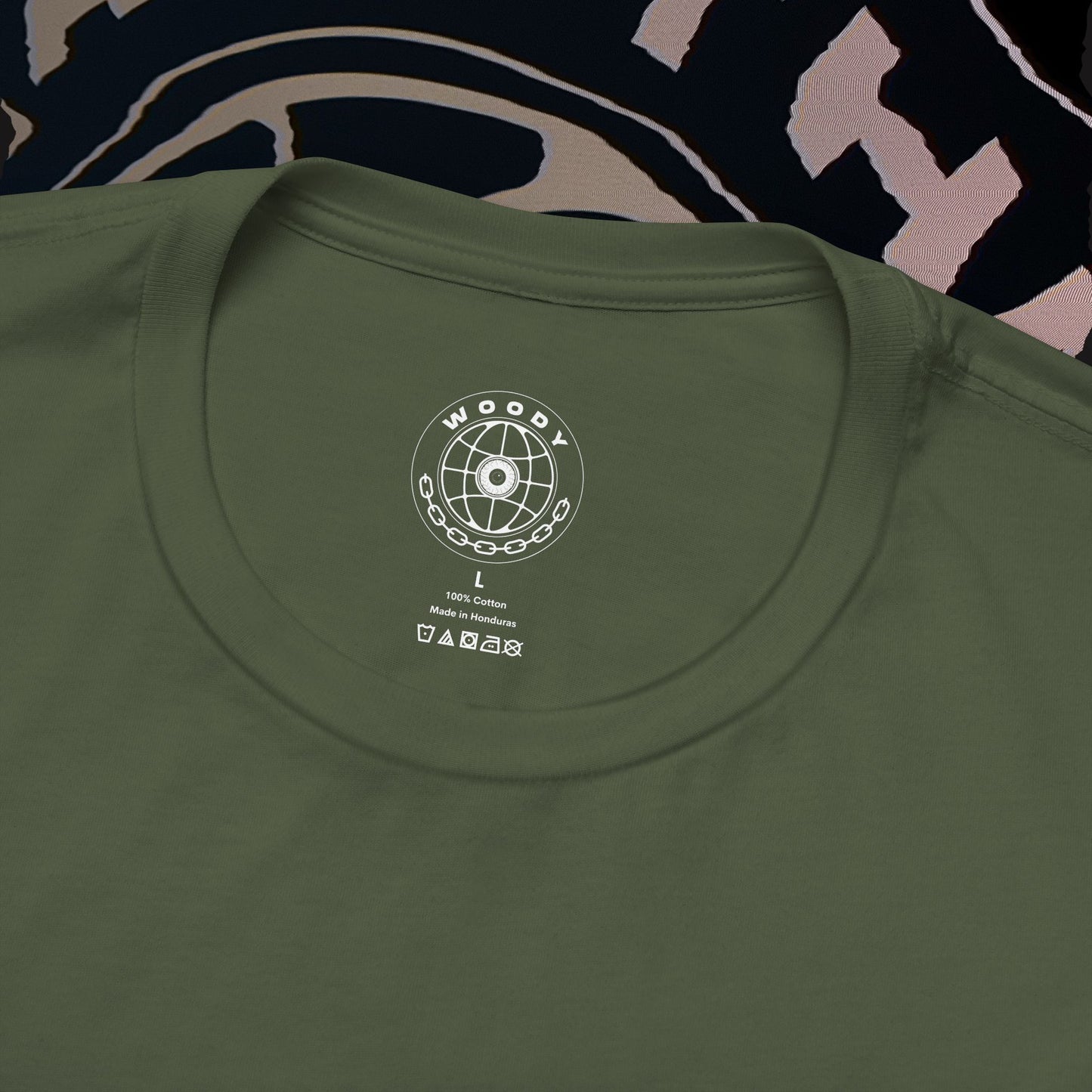Take The Risk - Military Green - T-Shirt