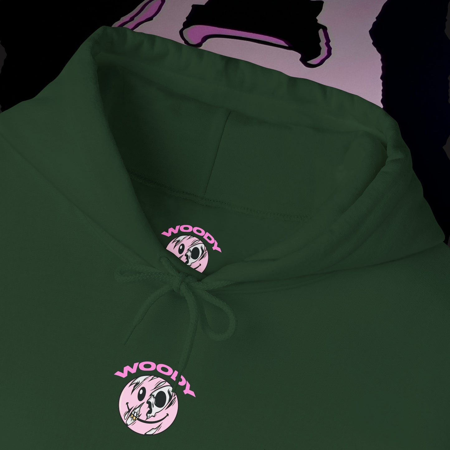 Not In The Mood - Forest Green - Hoodie