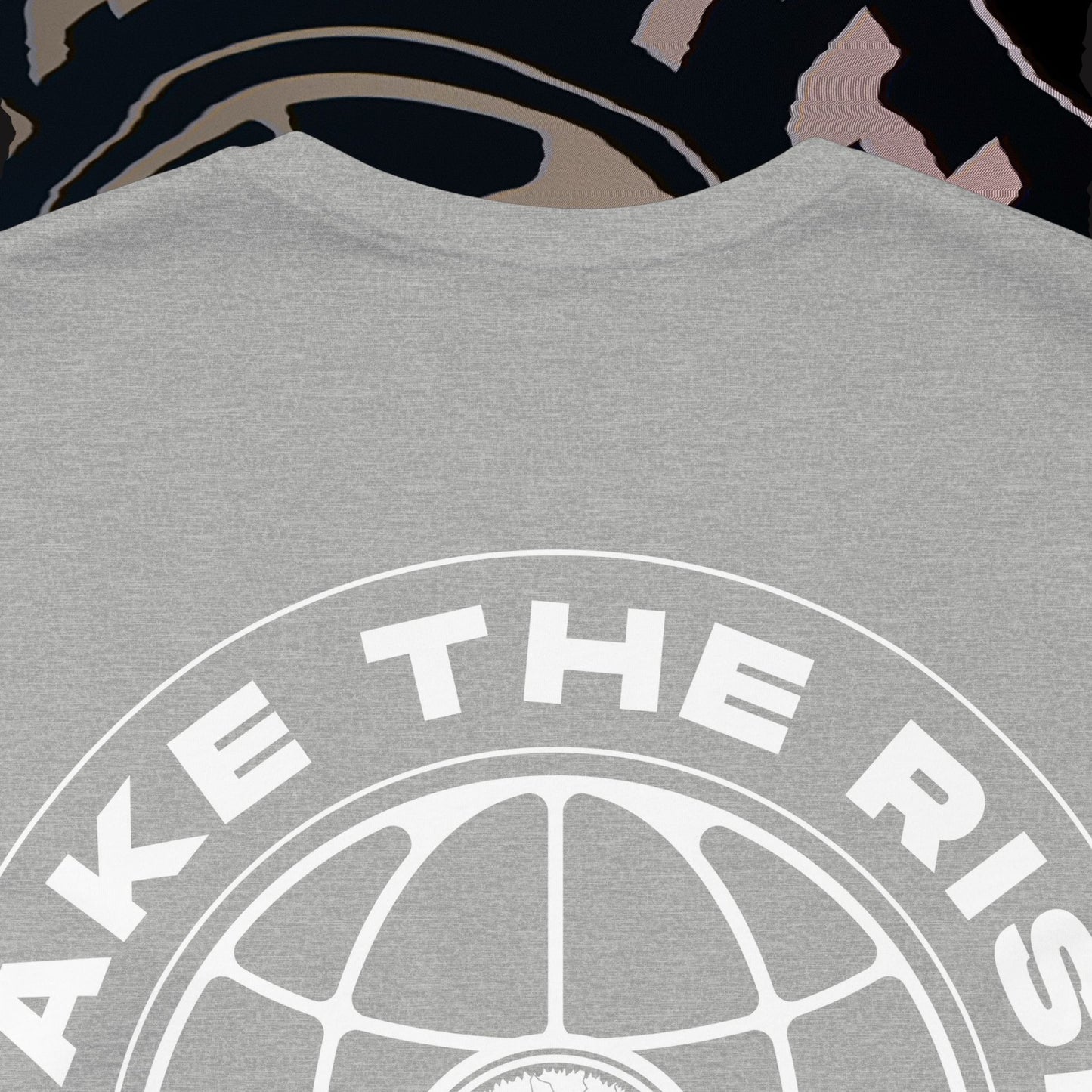 Take The Risk - Athletic Heather - T-Shirt