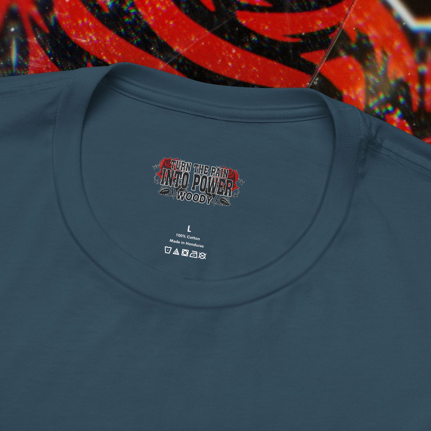 Pain To Power - Deep Teal - T-Shirt