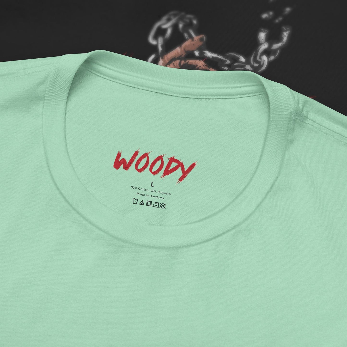 Who Cares - Heather Mint - T-Shirt