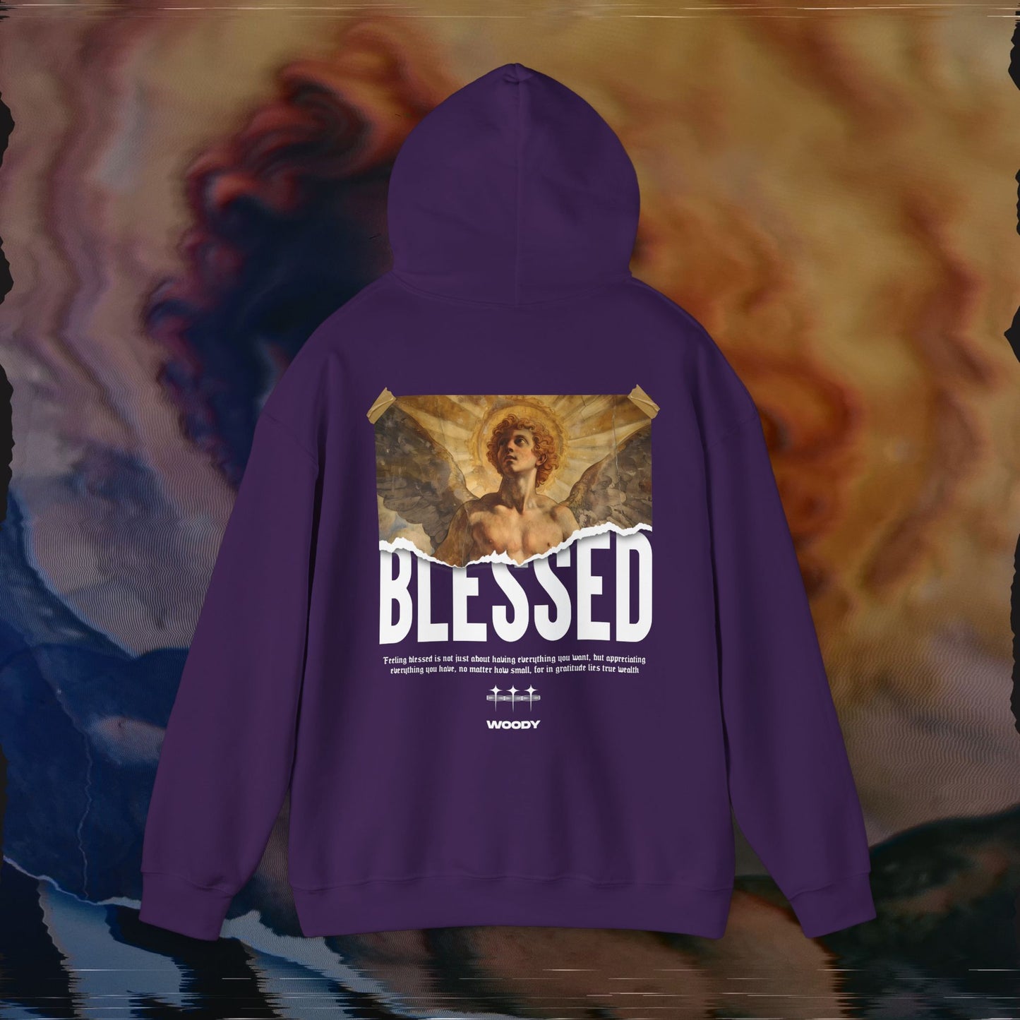 Blessed - Purple - Hoodie