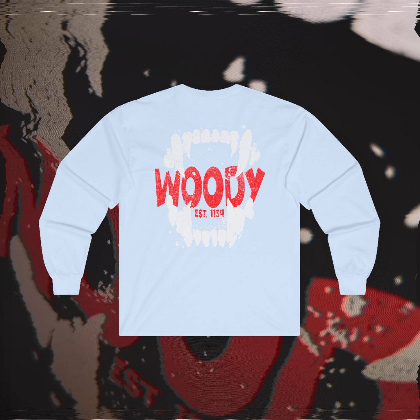 Bite Back - Light Blue - Long Sleeve