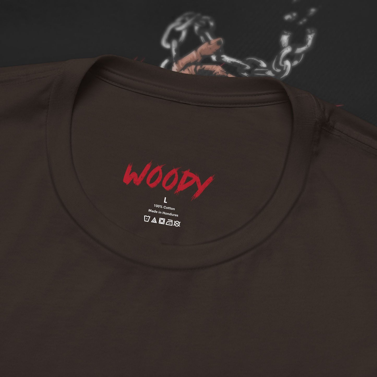 Who Cares - Brown - T-Shirt