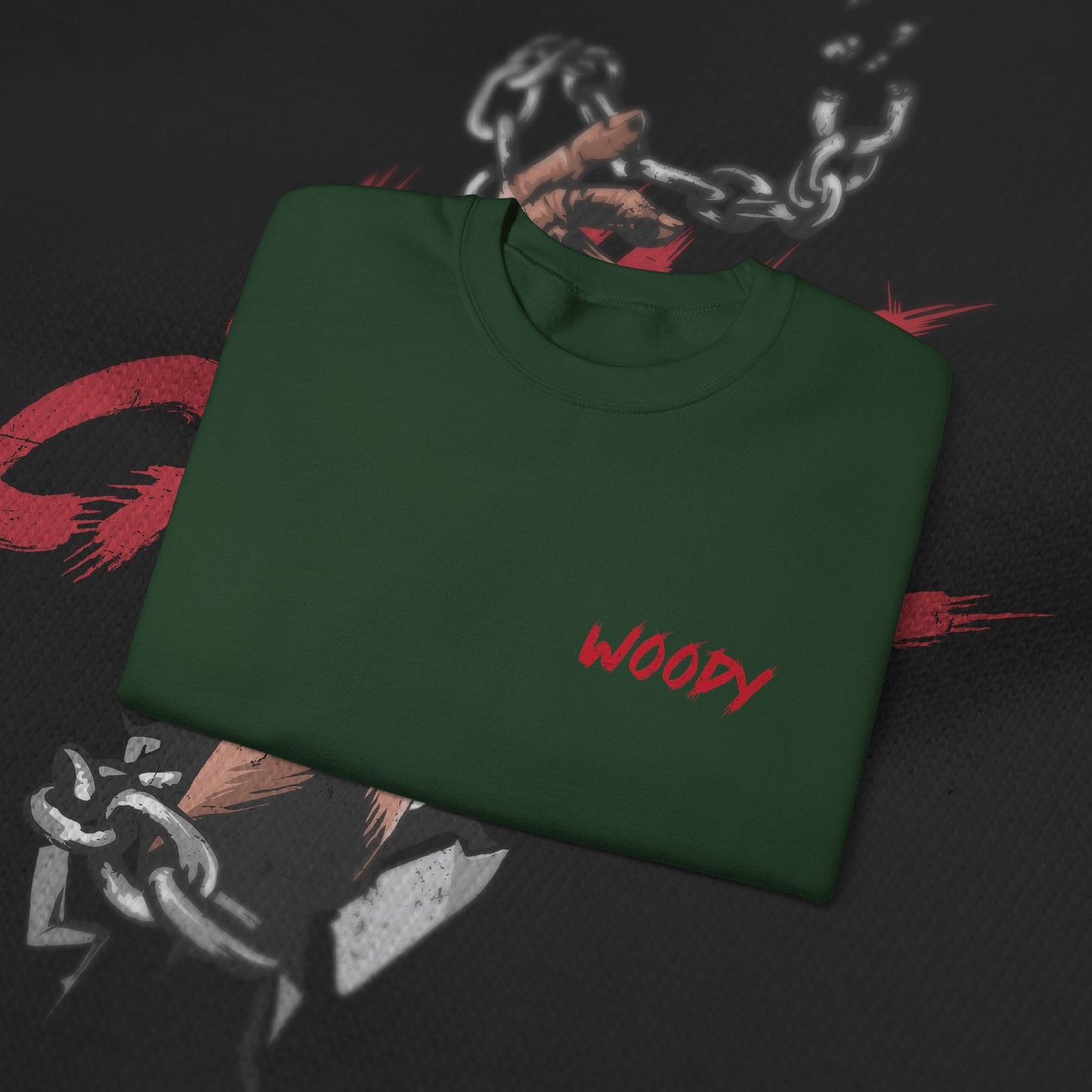 Who Cares - Forrest Green - Crewneck