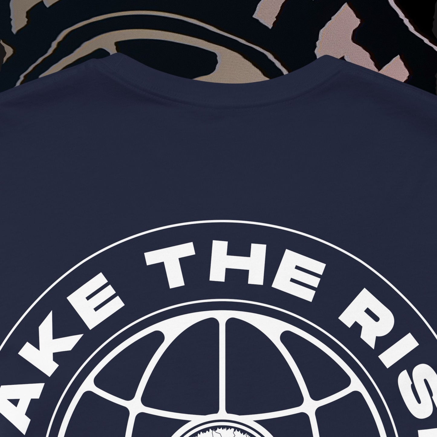 Take The Risk - Navy - T-Shirt