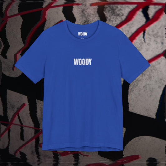 No One Cares, Hustle Harder - Blue - T-Shirt