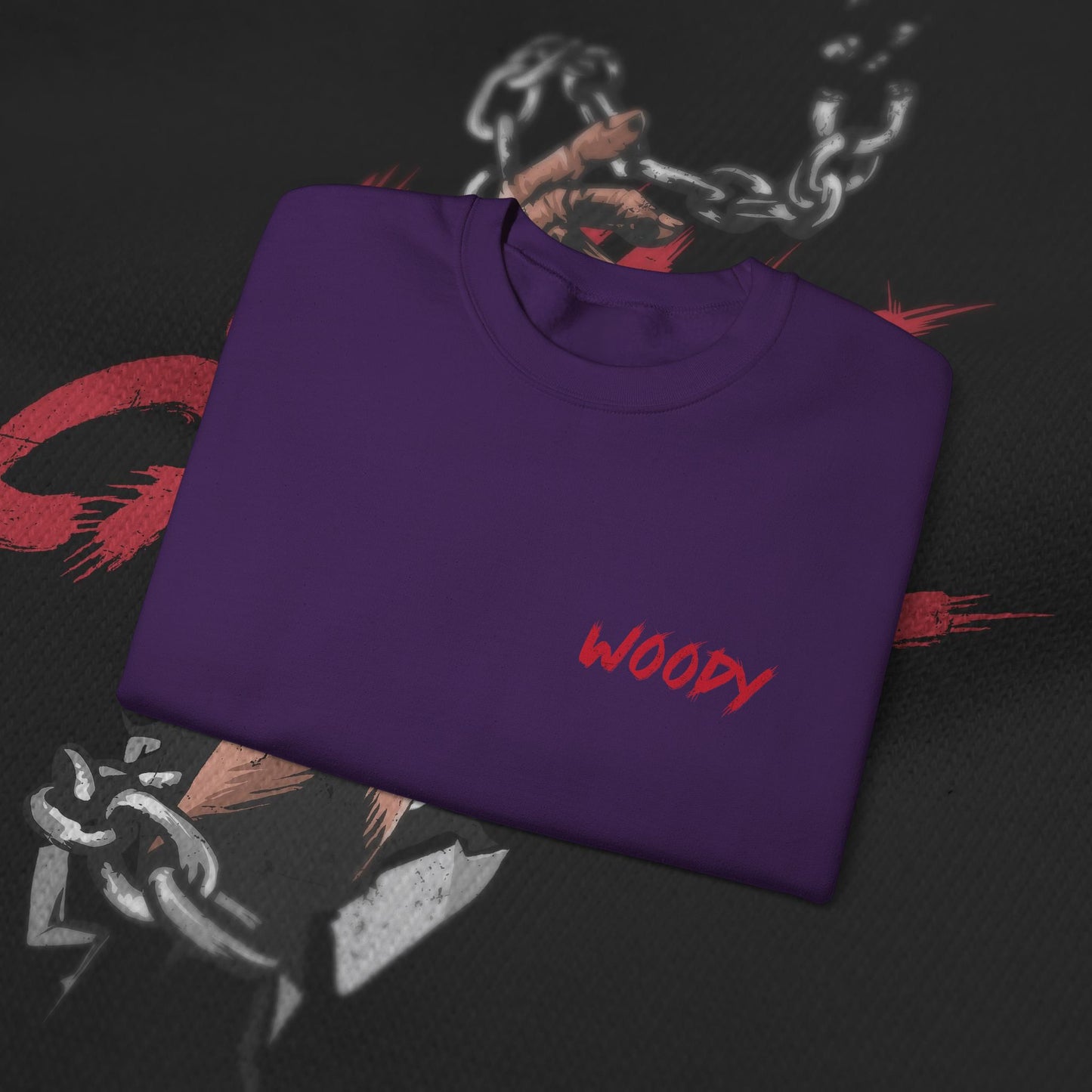 Who Cares - Purple - Crewneck