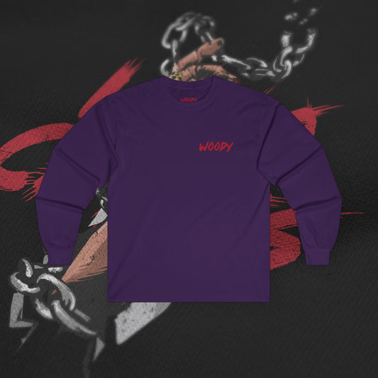 Who Cares - Purple - Long Sleeve