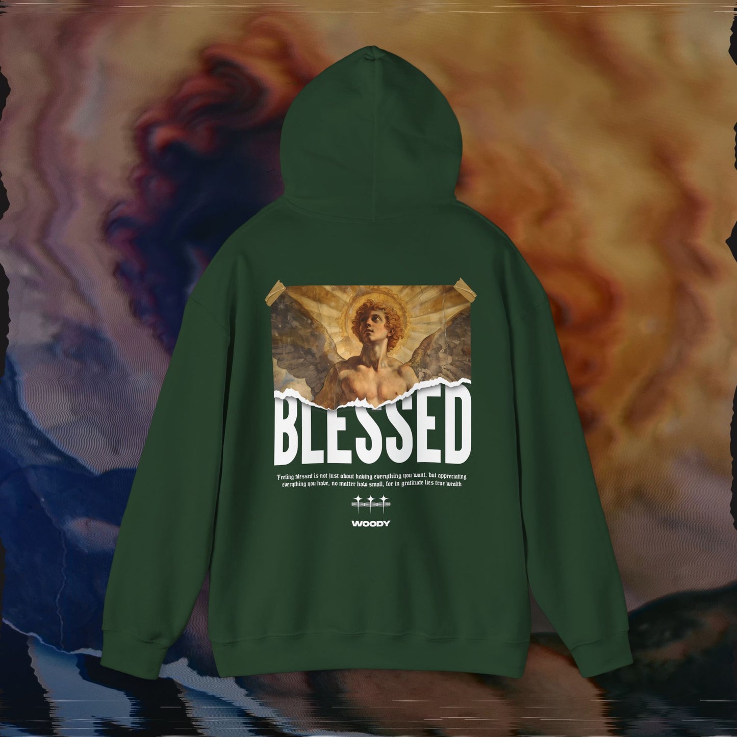 Blessed - Forest Green - Hoodie