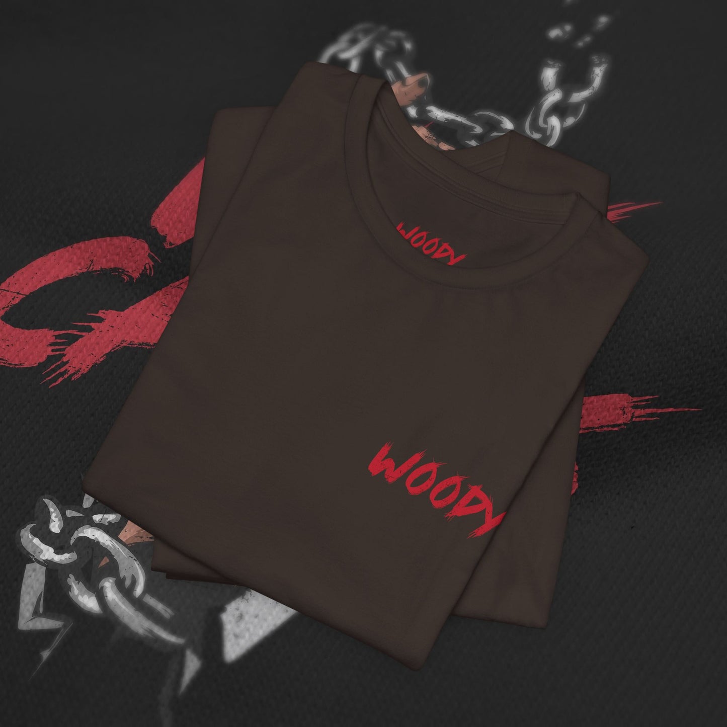 Who Cares - Brown - T-Shirt