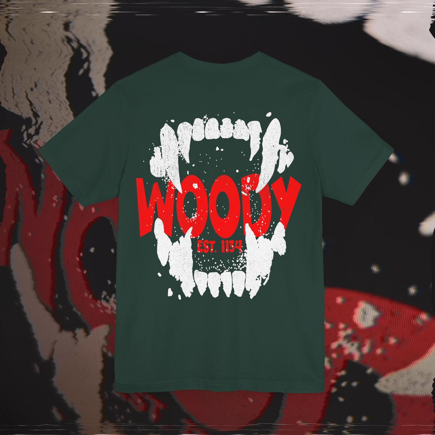 Bite Back - Forest Green - T-Shirt