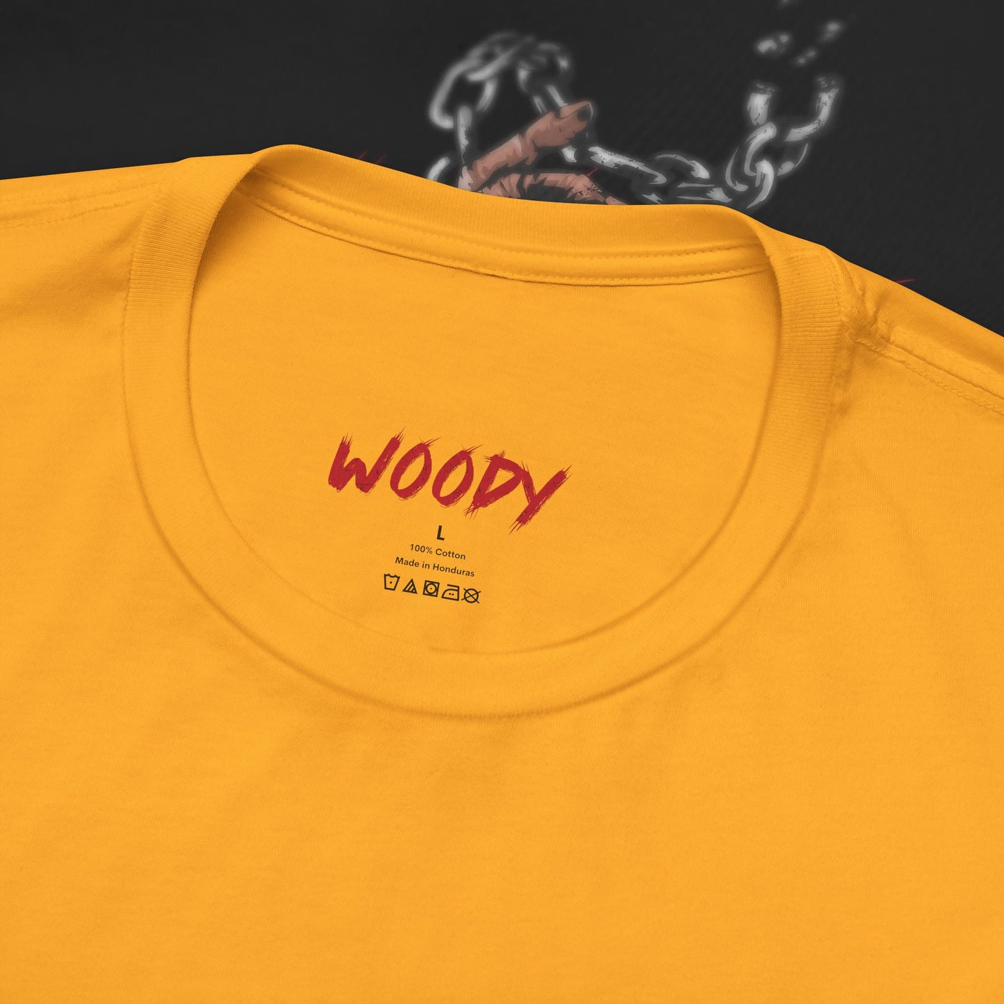 Who Cares - Gold - T-Shirt