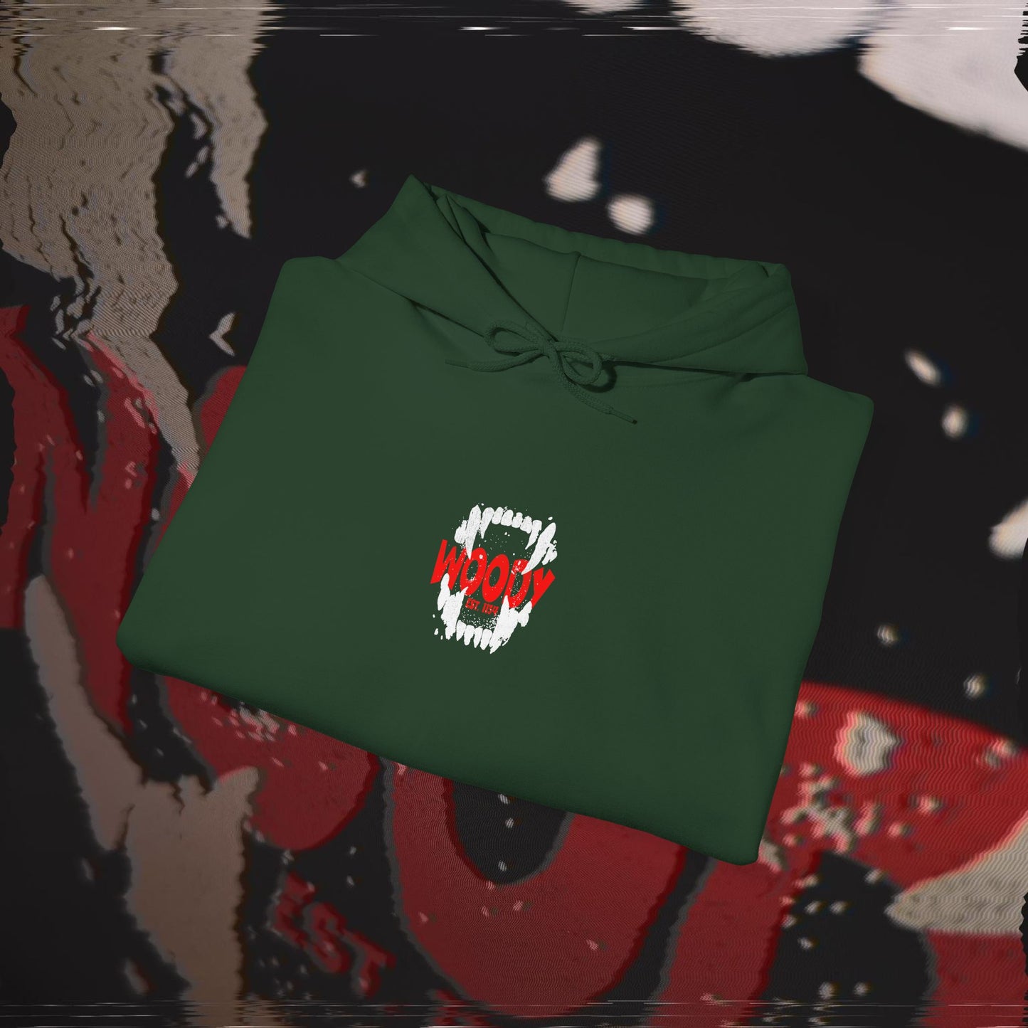 Bite Back - Forest Green - Hoodie