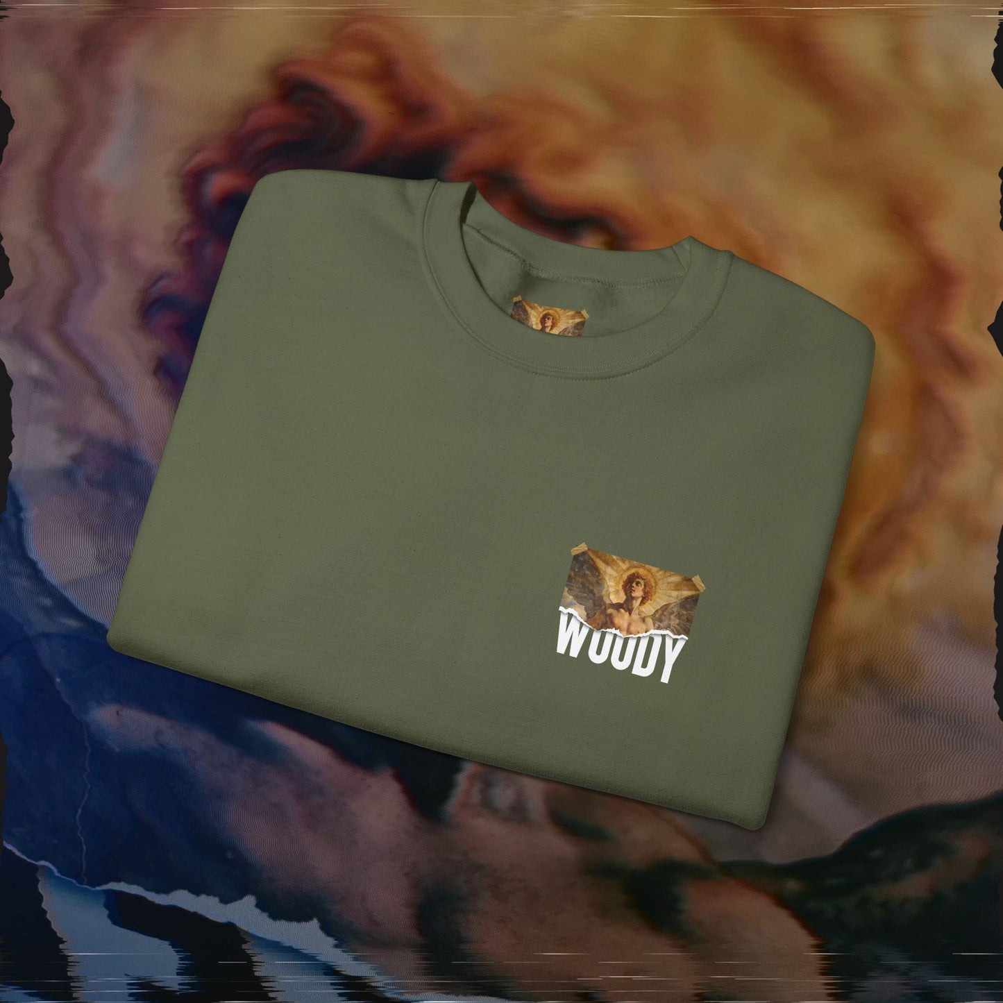 Blessed - Military Green - Crewneck