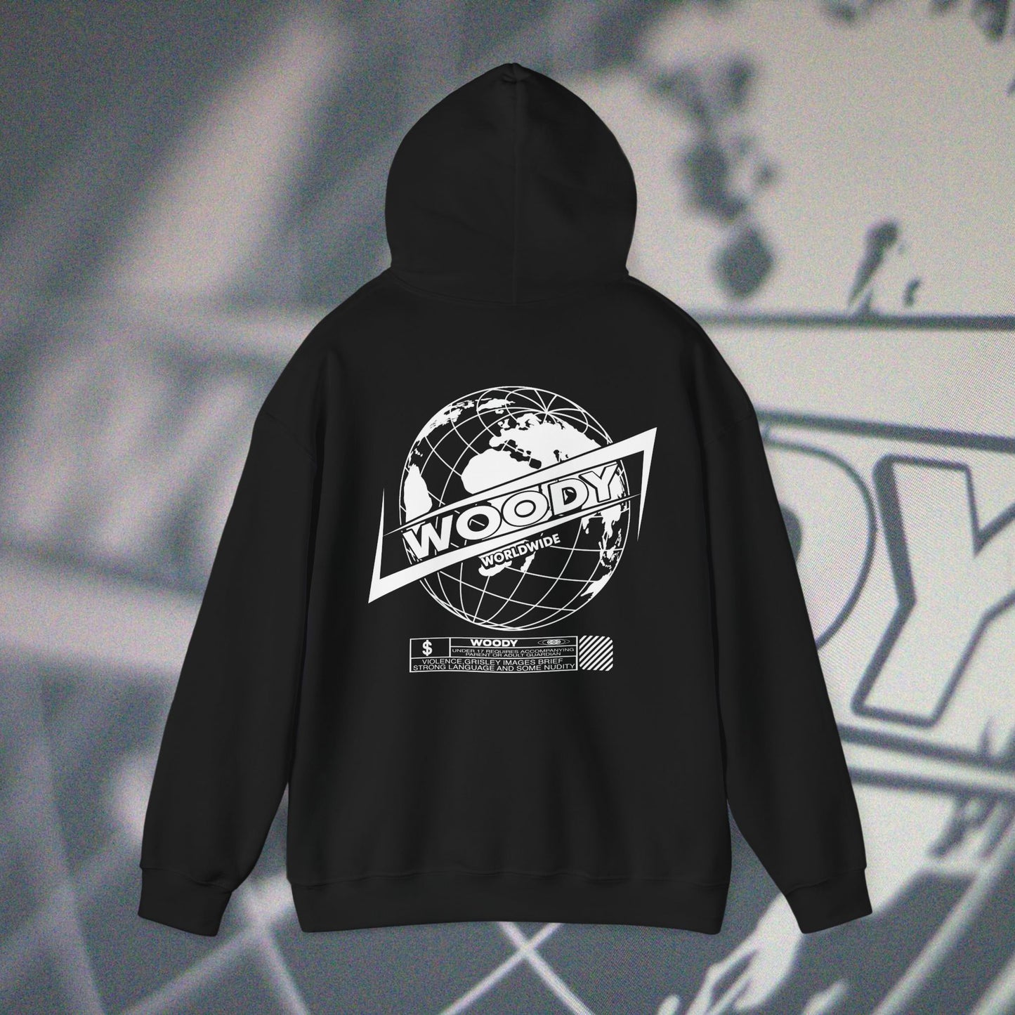 Woody Worldwide - Black - Hoodie