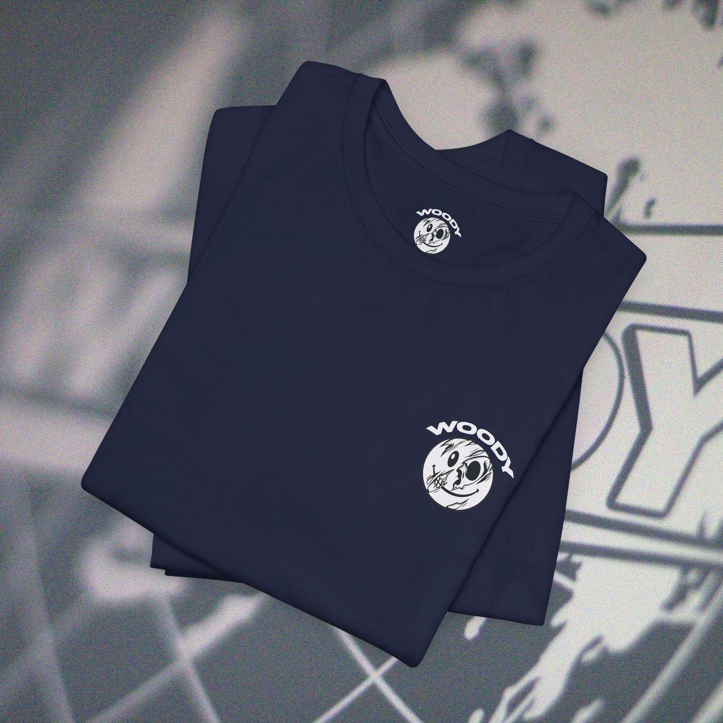 Woody Worldwide - Navy - T-Shirt