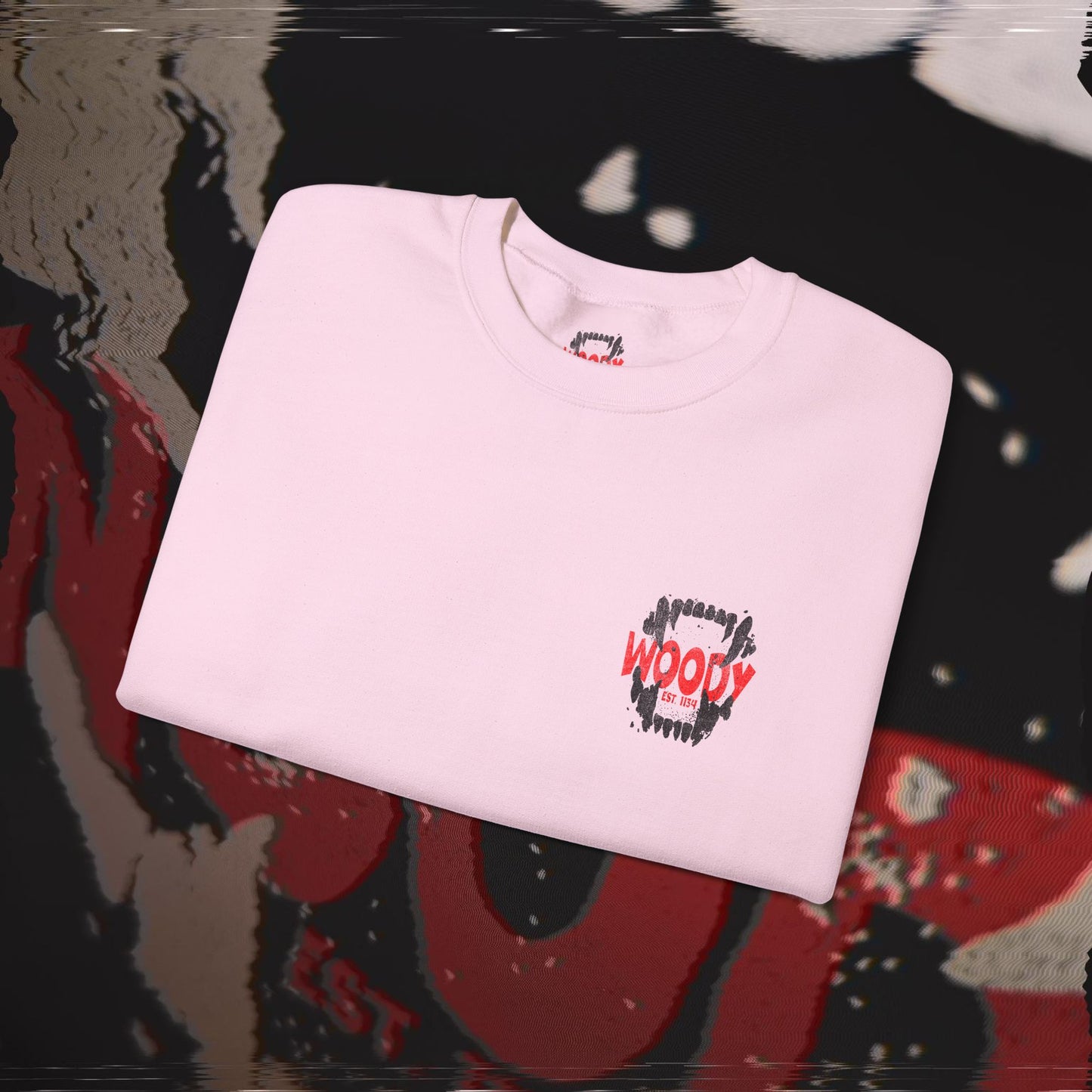 Bite Back - Light Pink - Crewneck