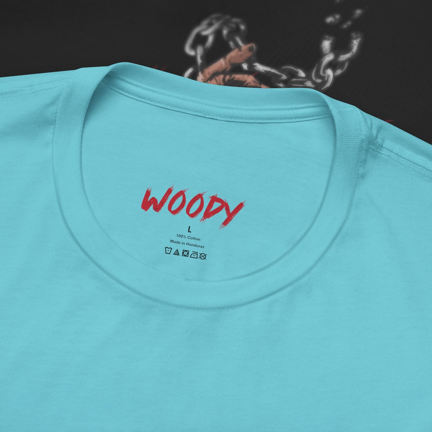 Who Cares - Turquoise - T-Shirt