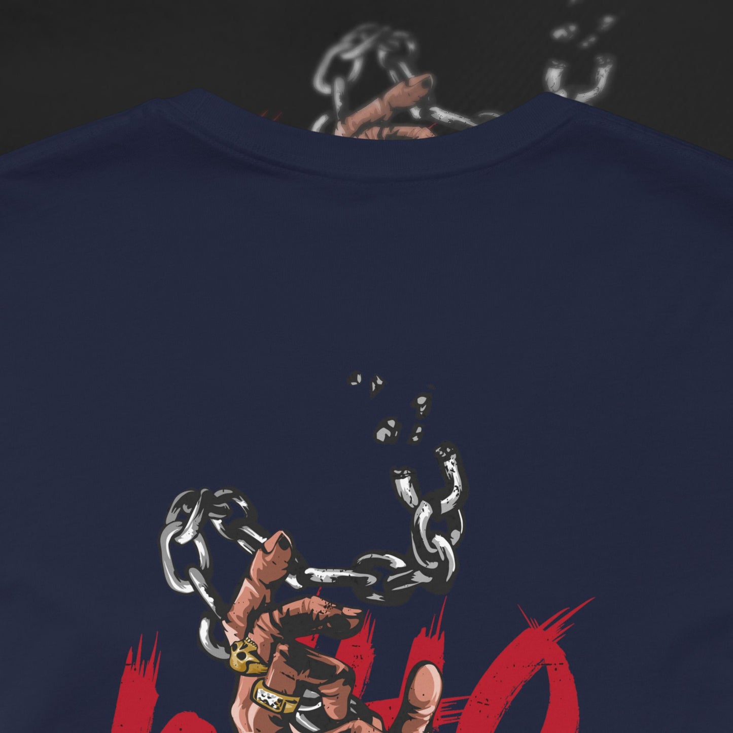 Who Cares - Navy - T-Shirt