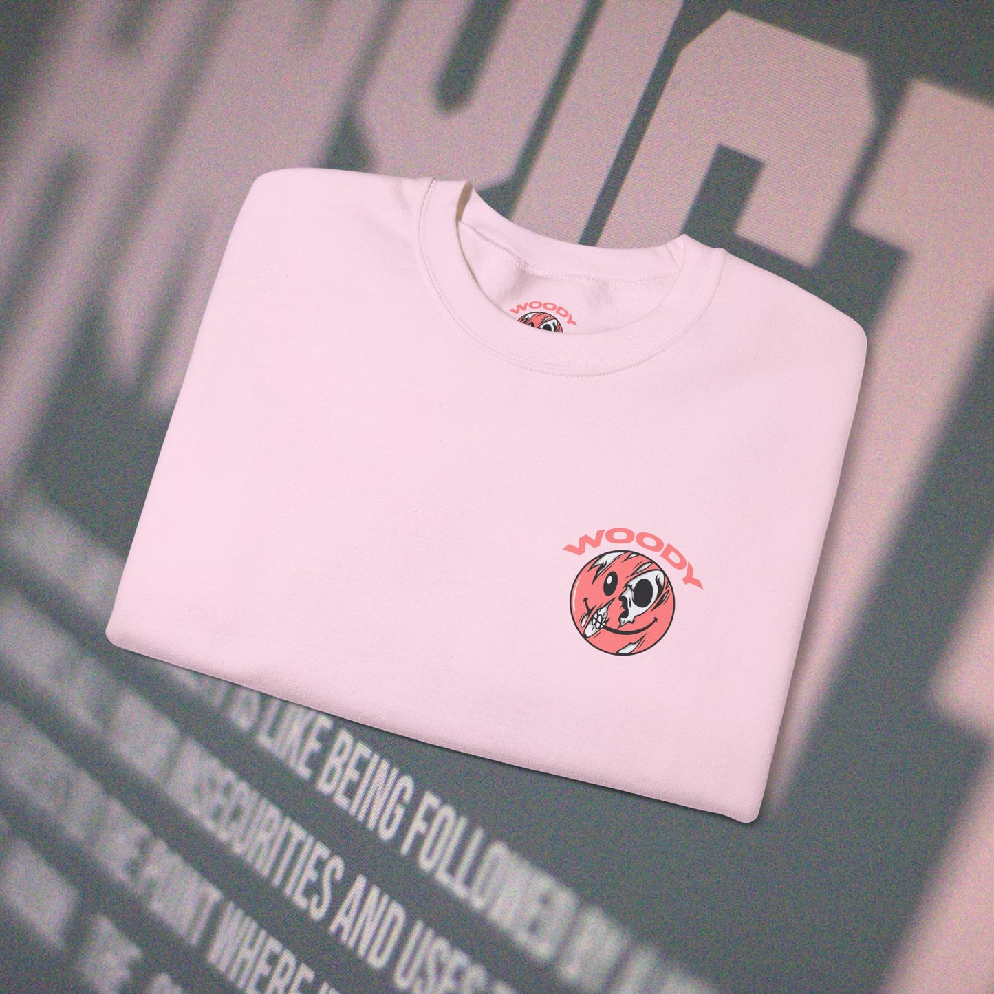 Anxiety - Light Pink - Crewneck