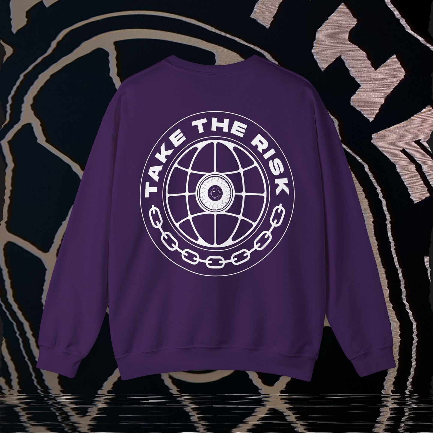 Take The Risk - Purple - Crewneck