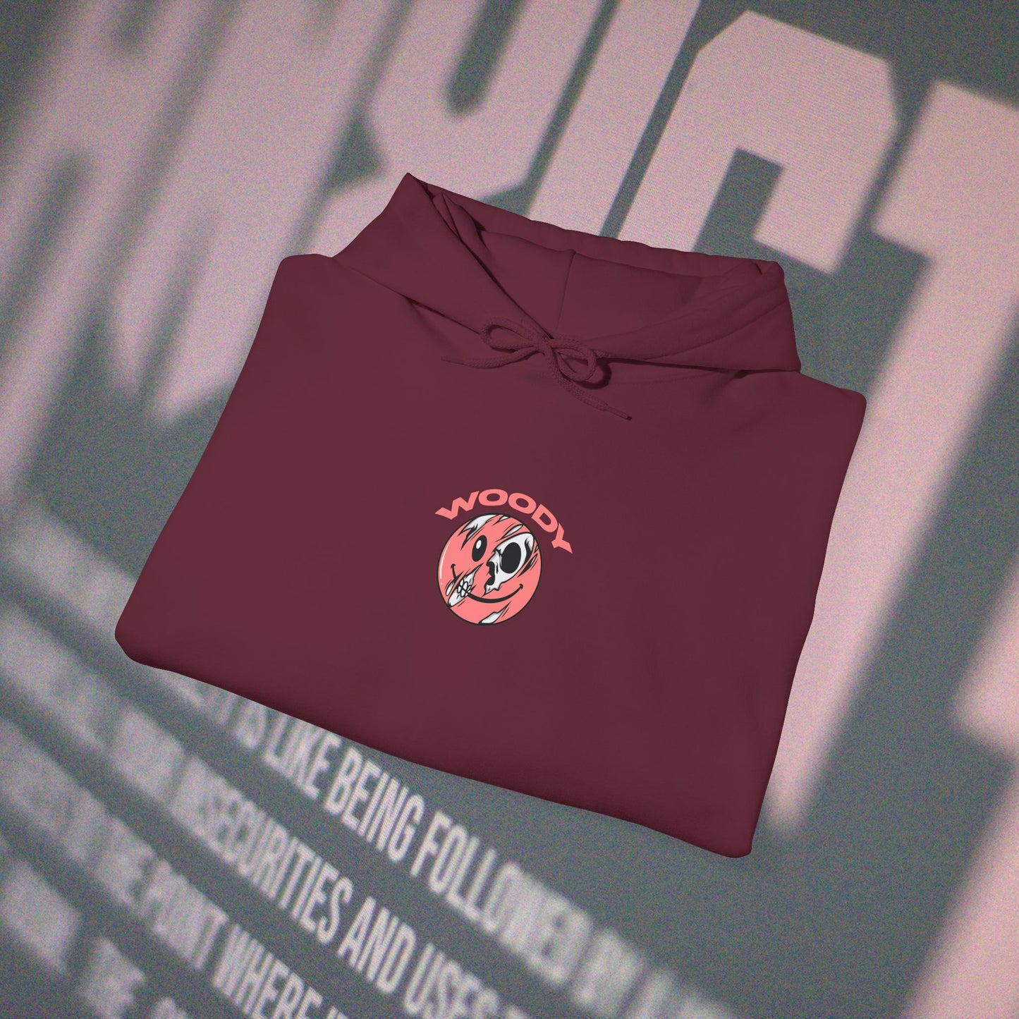 Anxiety - Maroon - Hoodie