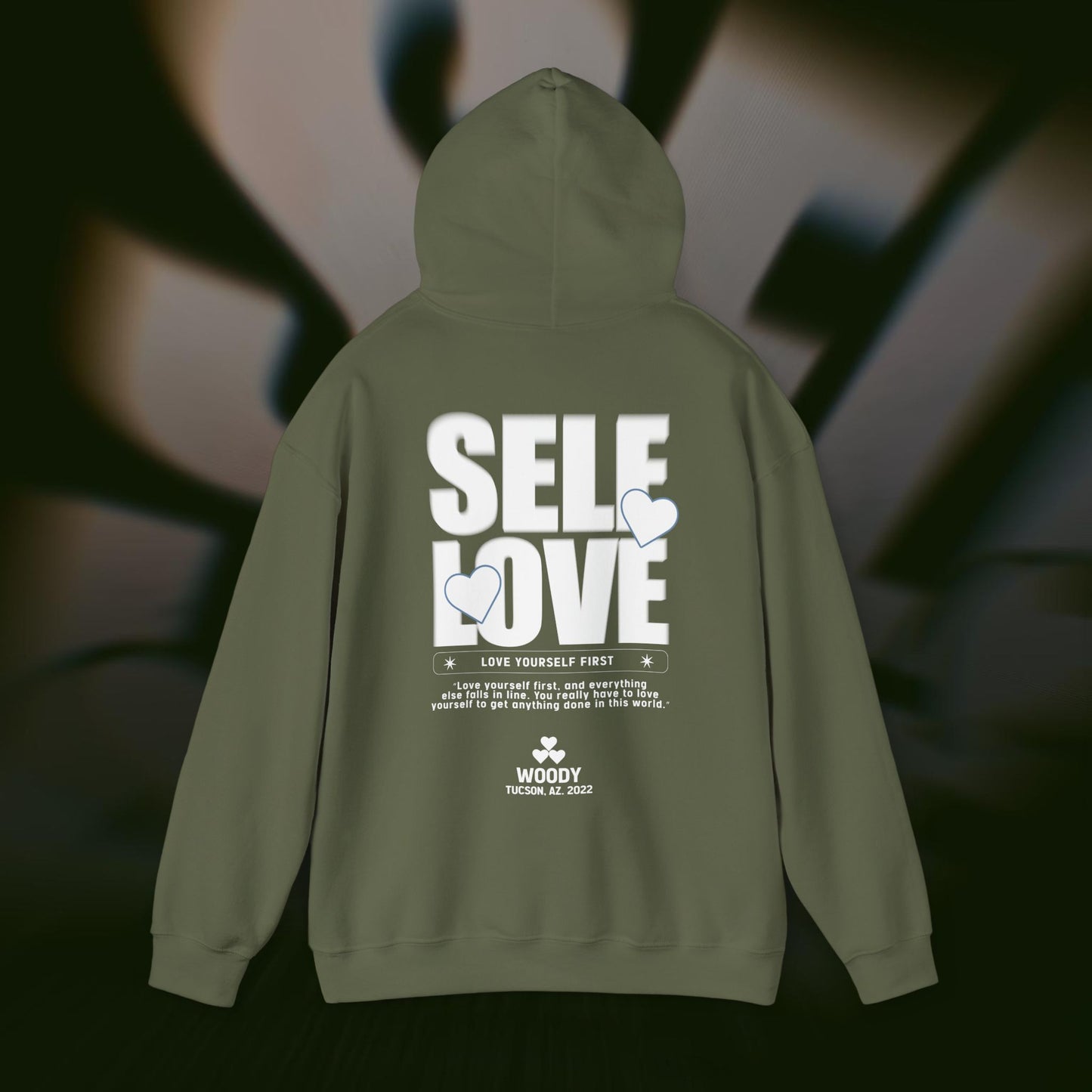 Self Love - Military Green - Hoodie