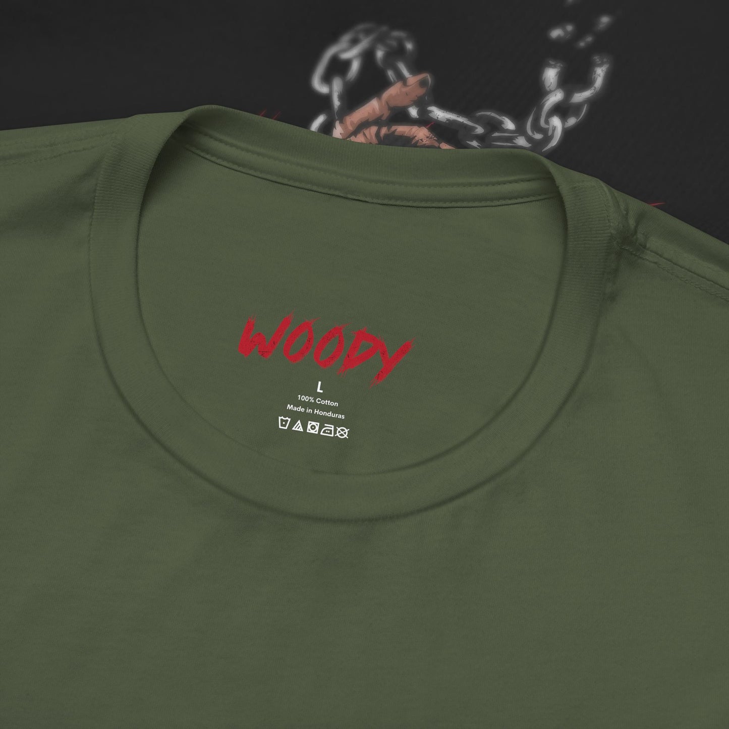 Who Cares - Military Green - T-Shirt