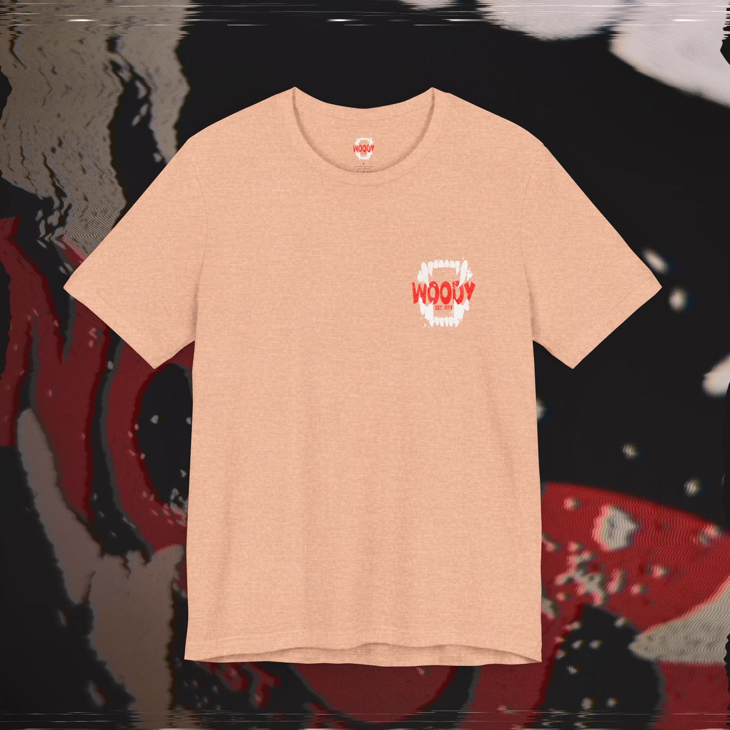 Bite Back - Heather Pink - T-Shirt