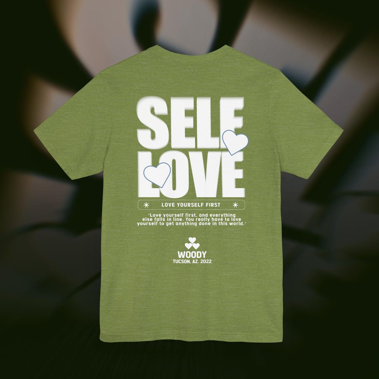 Self Love - Heather Green - T-Shirt