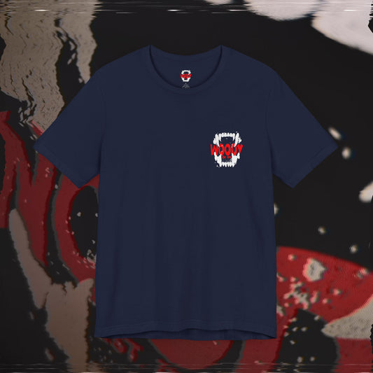 Bite Back - Navy - T-Shirt