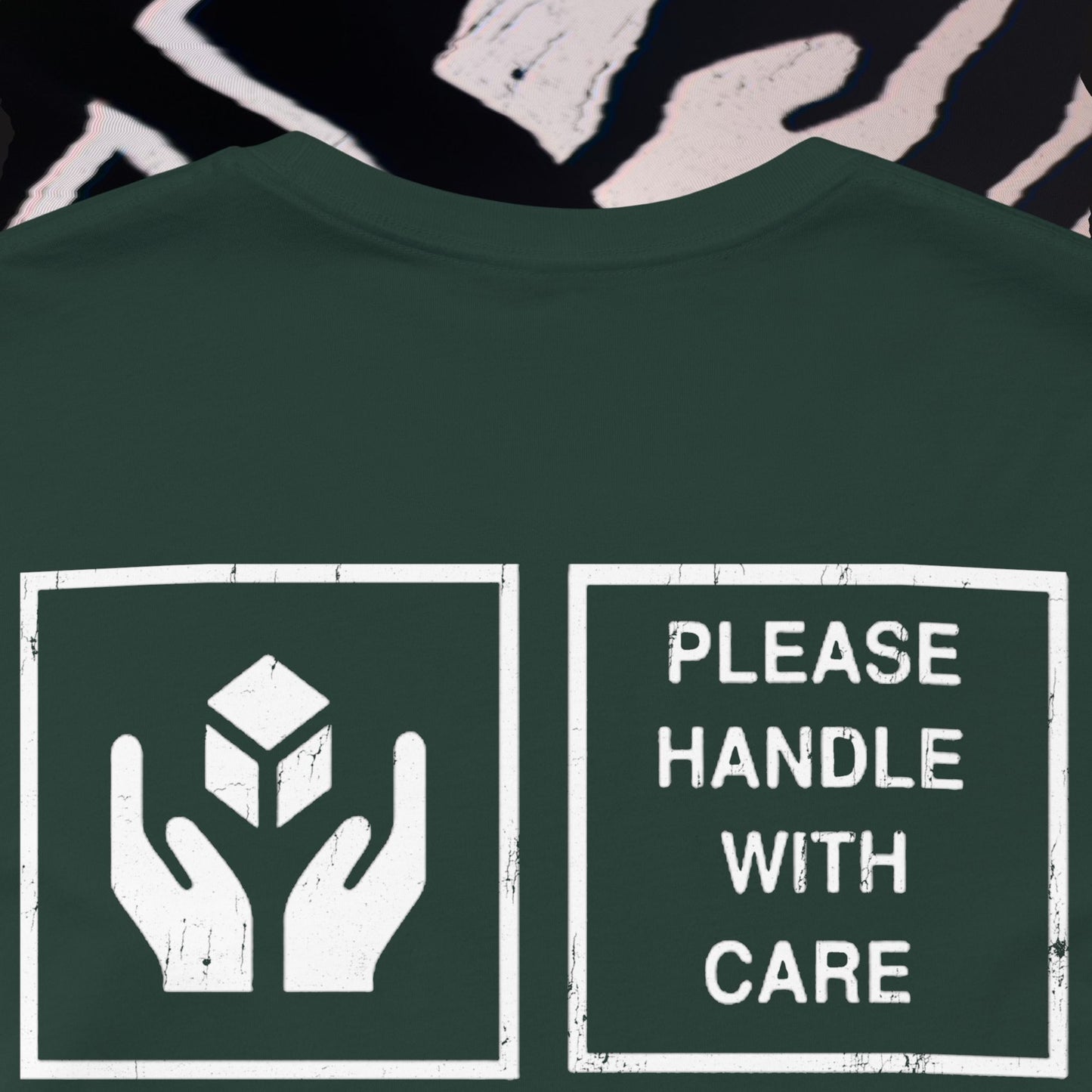 Fragile - Forest Green - T-Shirt