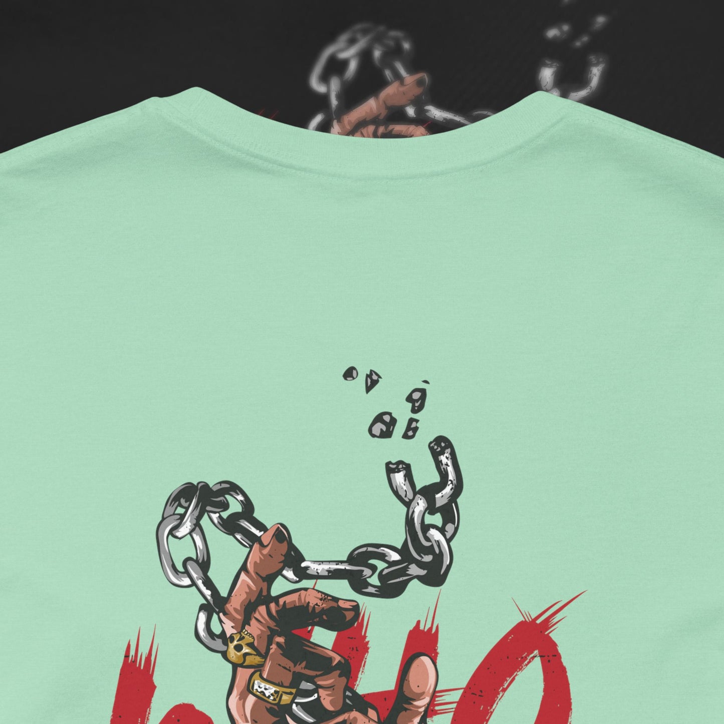 Who Cares - Heather Mint - T-Shirt