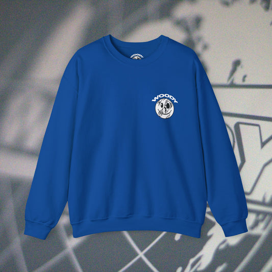 Woody Worldwide - Blue - Crewneck