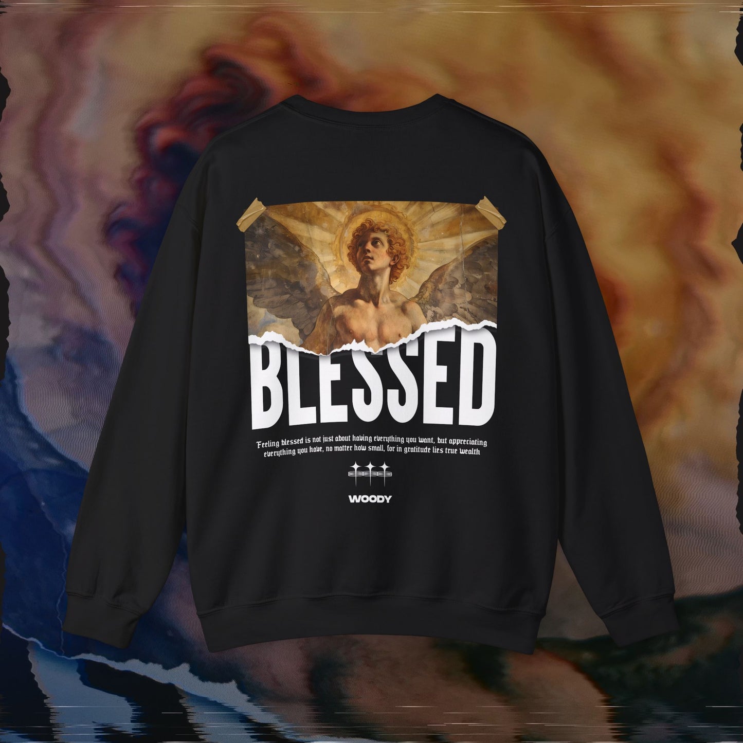 Blessed - Black - Crewneck