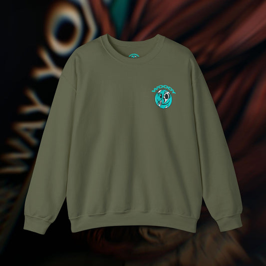 Love The Way You Sink - Military Green - Crewneck